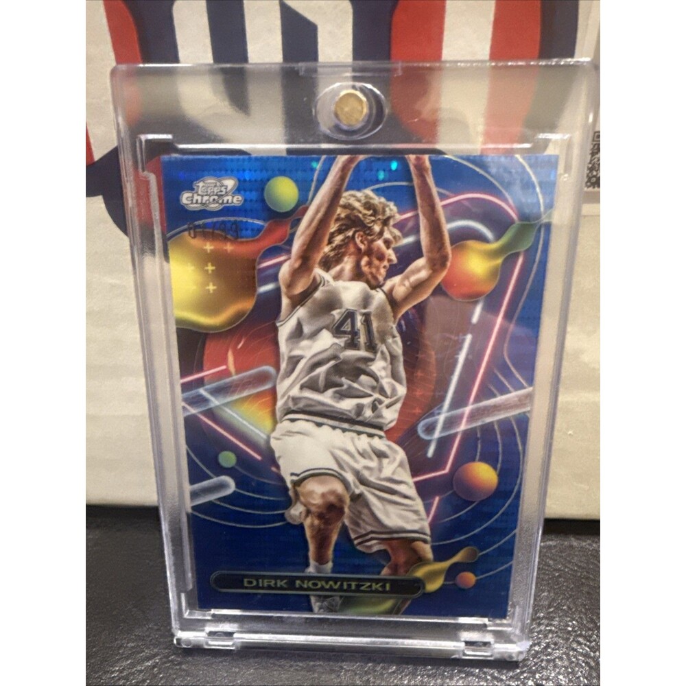 2024 Topps Cosmic Chrome - #32 Dirk Nowitzki #’d 01/99 Dallas Mavericks🔥💥🔥
